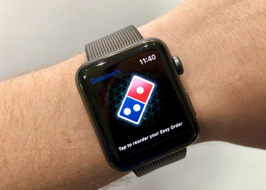 Order a Pizza on Your Apple Watch