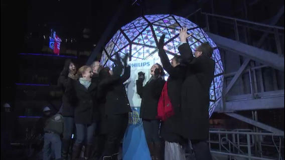 Watch the Times Square Ball drop for New Year's Eve 2013 from iPhone or Android